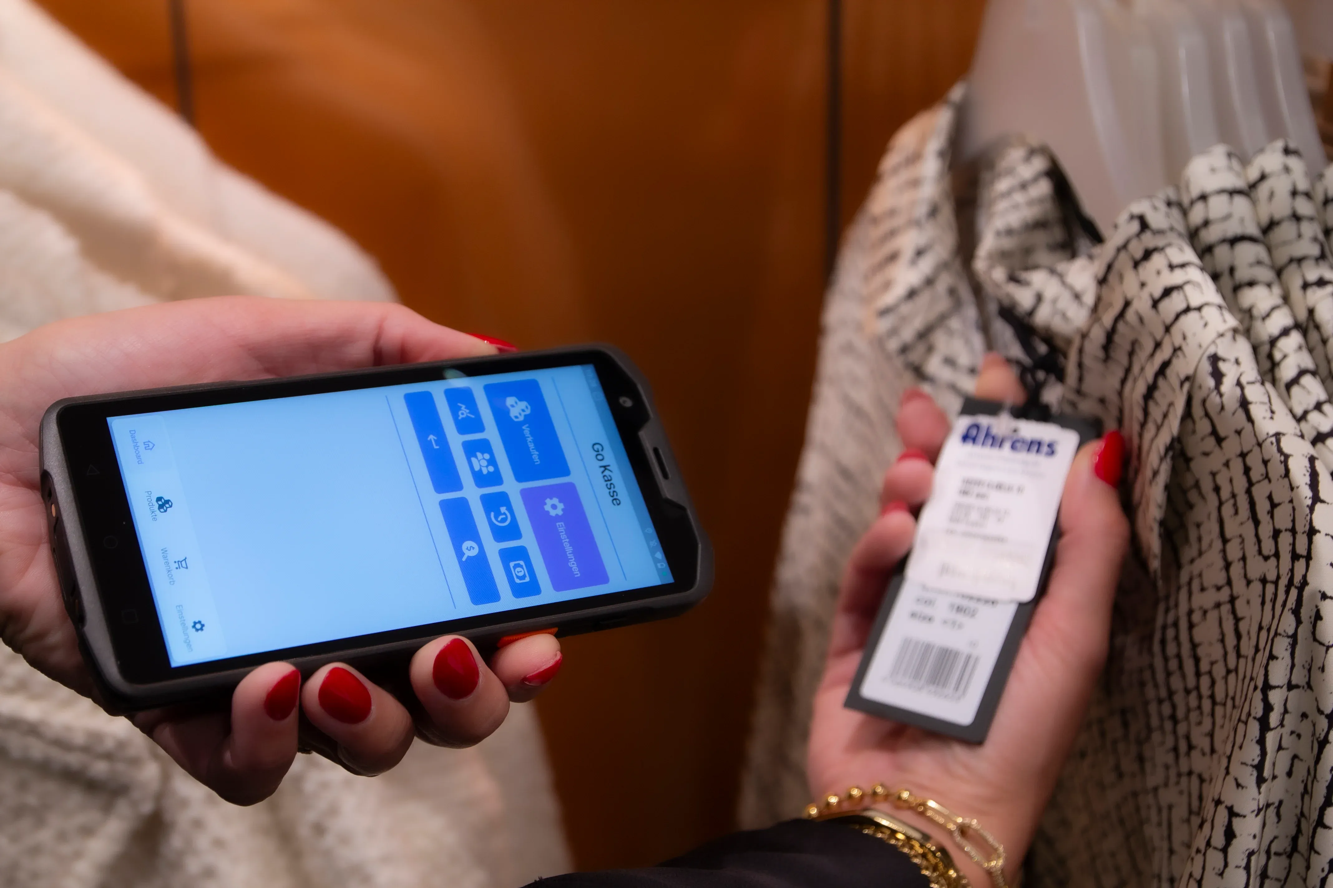 Mobile Kassenlösung mit Scanner und Bondrucker